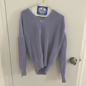 Heartloom- purple medium sweater